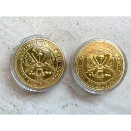 Lot Of 2 Coins 82nd Airborne And Air Assault Challenge Coin US Army