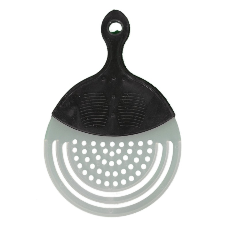 2 Clear Plastic Can Strainer With Grip Handle Drain Tuna