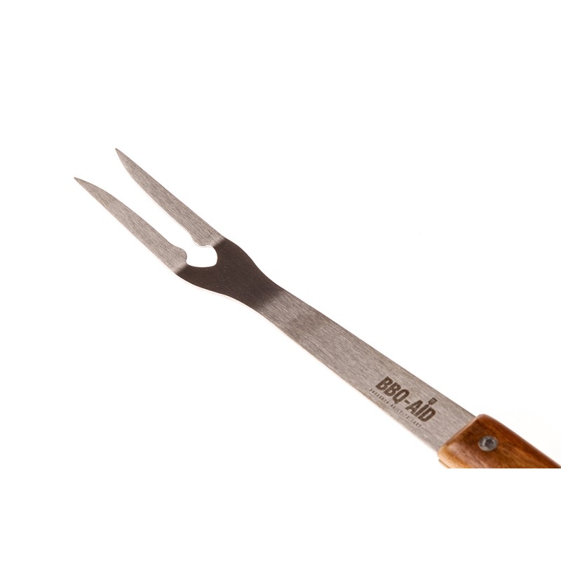 BBQ-Aid 3 Piece Grill Set BBQ Accessories - Tongs, Spatula