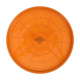 Kisangel Bird Cage Bottom Tray Parrot Cage Accessory Bird Litter Potty Cage Poop Holder No Bird Feeder Potty Tray Enhanced Stability 28cm Round Abs