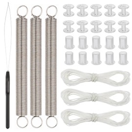 QfwdfcTrenz RV Pleated Shade Repair Kit, Pleated RV Shade Repairs Kits, Window Shades Restringing Kit, Repair and Maintain of Day Night Pleateds Shades for Travel Trailer Day Night Pleateds