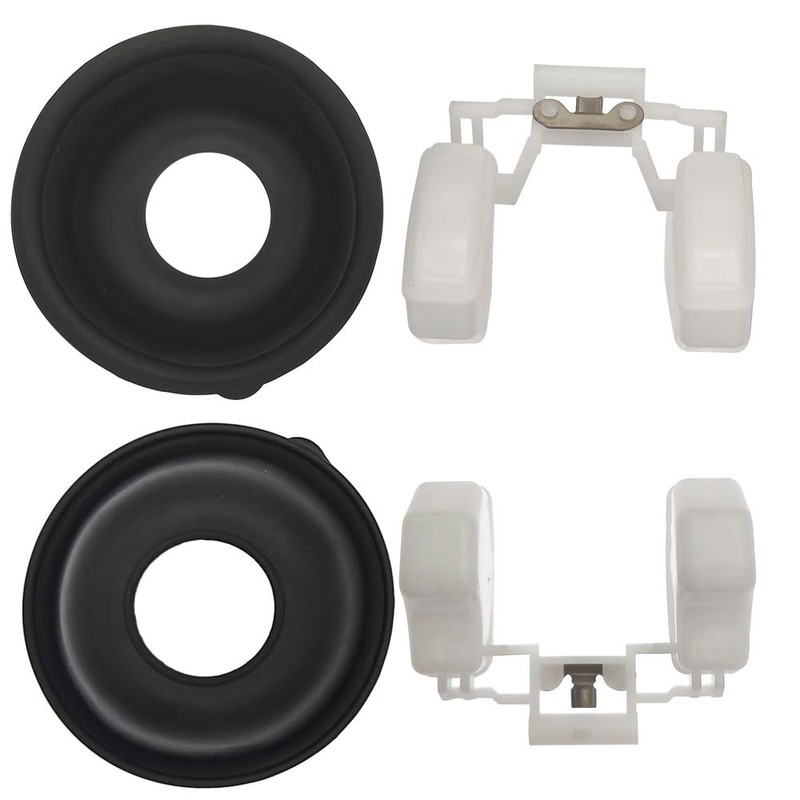2-Pack Carburetor Carb Rebuild Repair Kits with Screw Float Replacement