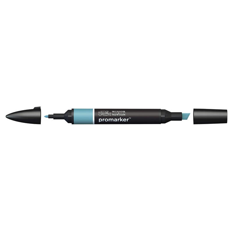 Winsor & Newton, Promarker, 2 Tip: Fine and Wide, Verdigris