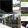 VELIMAX Static Cling Total Blackout Window Film Privacy Room Darkening