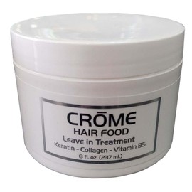 Hair food leave in treatment 8 oz with travel bottle