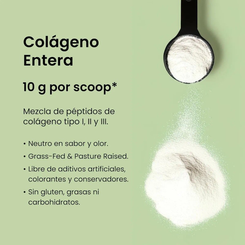Suplemento en polvo Entera Pharma Cuidado y Salud Colágeno de