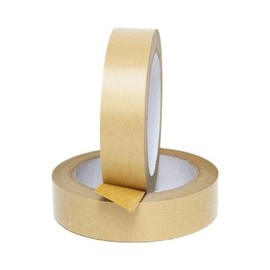GATG Kraft Paper Christmas Packing Tape 24mm x 50m or 48mm x 50m Eco Friendly, Recyclable, Biodegradable Tape for Packing Presents & Moving House Boxes, Strong, Heavy Duty (3 rolls 24mm x 50m)