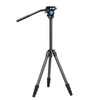 SIRUI ST-124+VA-5 Carbon Fiber Tripod with Fluid Video Head, Triangular