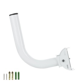 Universal Antenna Mount, Weather Station Mounting Pole, Wall-Mounted Mount for Point to Point Wireless Bridge Mount, Roof Mount Brackets