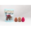 PROFFECTIVE 3D Cat Sponge (3 P), Inflatable with Water, Makeup
