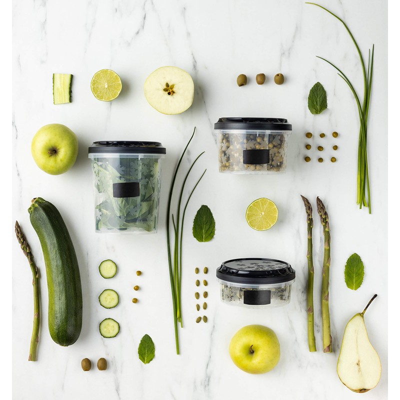 BranQ Home essential Rukkola Twist Set with Twist Lids BPA