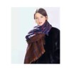 MyBeautyworld24 Women's Knitted Winter Scarf Shawl Scarf Shawl Double Scarf