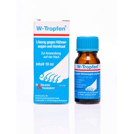 W-Tropfen / W-Drops Double Pack 20 ml (2 x 10 ml) - for Corns and Calluses
