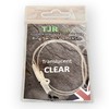 Twin pack 50cm fluorocarbon carp Leaders Carp safety lead Clips