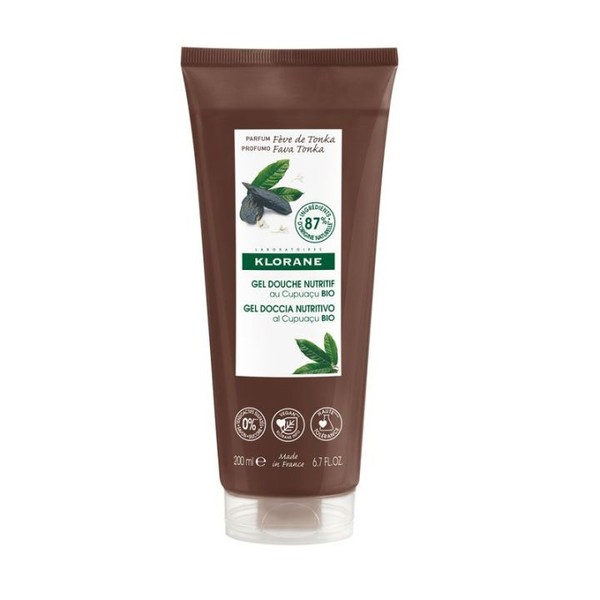 Klorane Gel douche 200 ml, Tonka bean