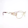 South Hampton SH 907 RO Eyeglasses Frames Pink Rectangular Full