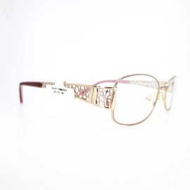 South Hampton SH 907 RO Eyeglasses Frames Pink Rectangular Full Rim 51-17-135 mm