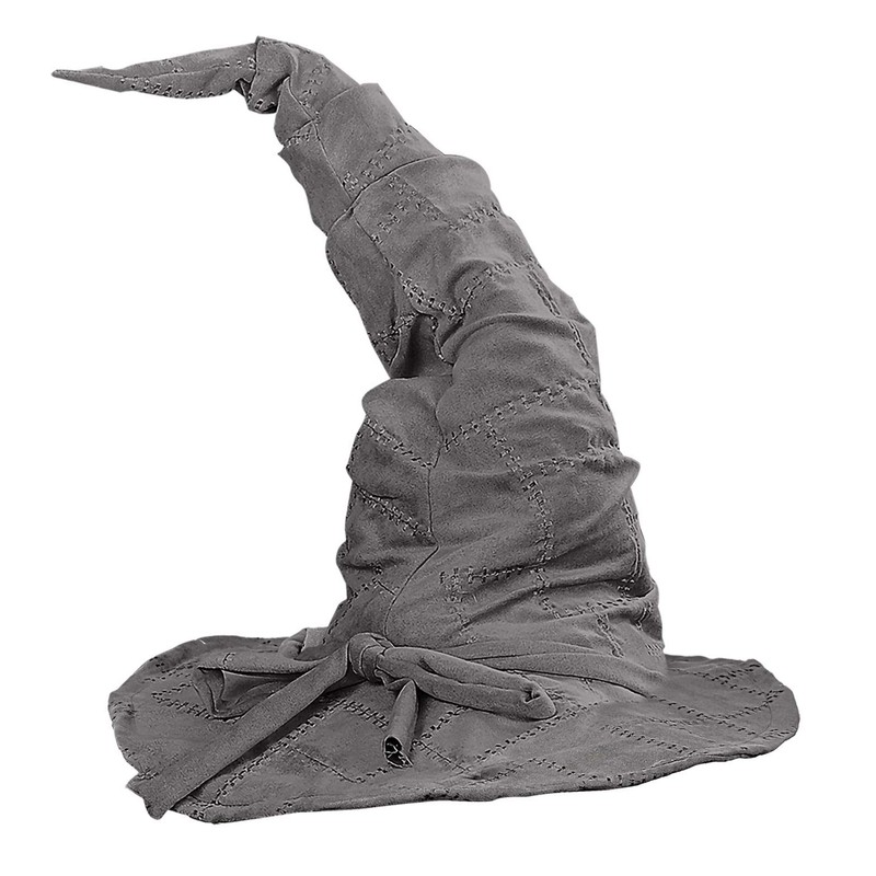 shoperama Witch Hat Suede Look Large Bendable Wizard Hat Merlin