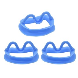 3PCS Dental Cheek Retractor Soft Silicone for Teeth Whitening Treating Mouth Opener Blanqueamiento Dental Lip Retractor Orthodontic Supplies Tongue Guard Autoclavable