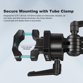 Came-TV Camera Suction Mount Suction, Multifunctional Shock Absorber Arm Video Stabilizer for Pocket 2, Pocket 3, OSMO, Cup Camera Mount, 1/4" Mounting Holes Car Mount & for 360 Action Camera