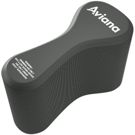 Pull Buoy Swim Training Leg Float for Adults & Youth | Swimming Pool Strokes & Upper-Body Strength EVA & BPA Free (Black)