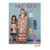 McCall's M7768, Sewing Pattern,Template, Paper, White, 3-4-5-6