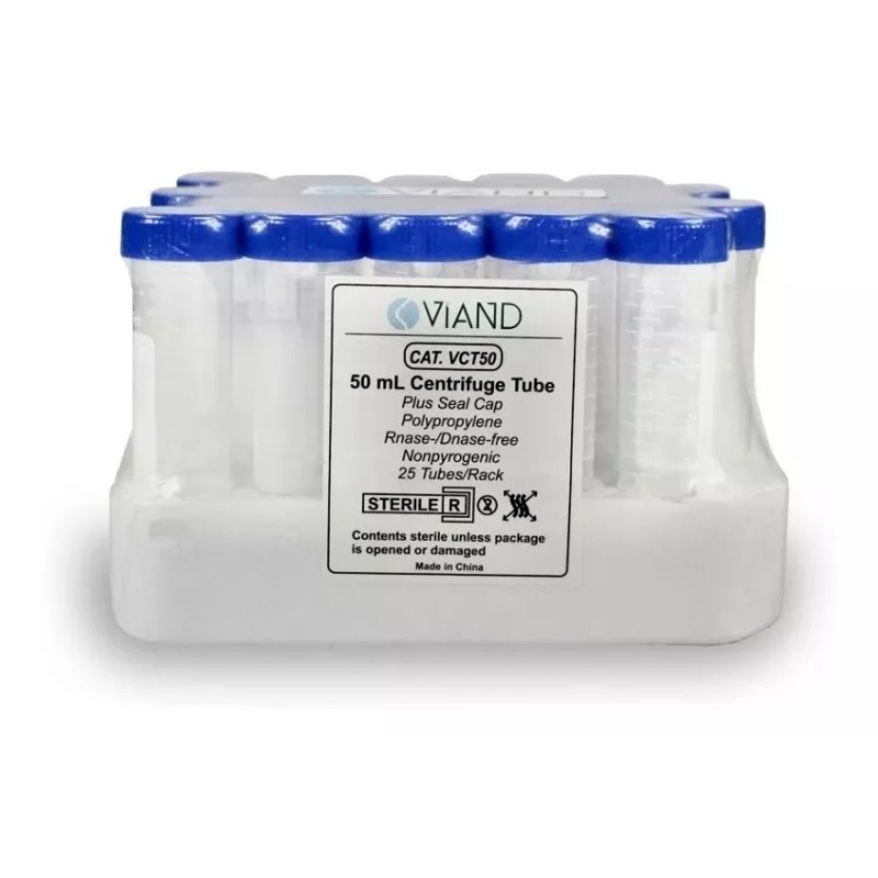 Tubo Para Centrifuga 50ml Pk/25 Viand