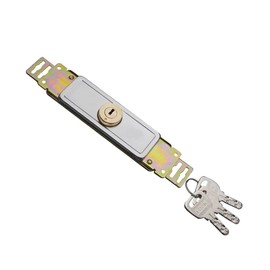 Roller Shutter Door Lock Metal Rolling Gate Door Lock for Warehouse Garage(Type A)