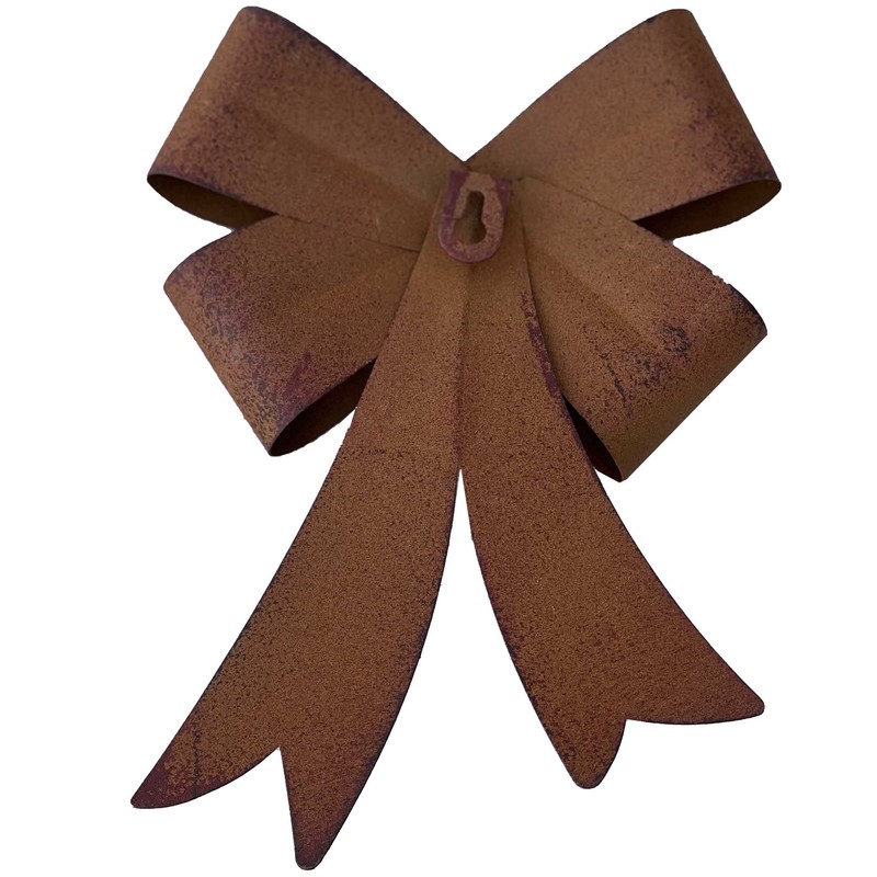 Storm's Gartenzaubereien Patina Decorative Bow Wall Decoration Metal for Hanging