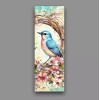 Original Blue bird wreath bookmark Its a good day collectable