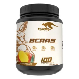Aminoacidos Bcaas Klokan 1 Kg 100 Servicios Sabores Mango                                                                                             