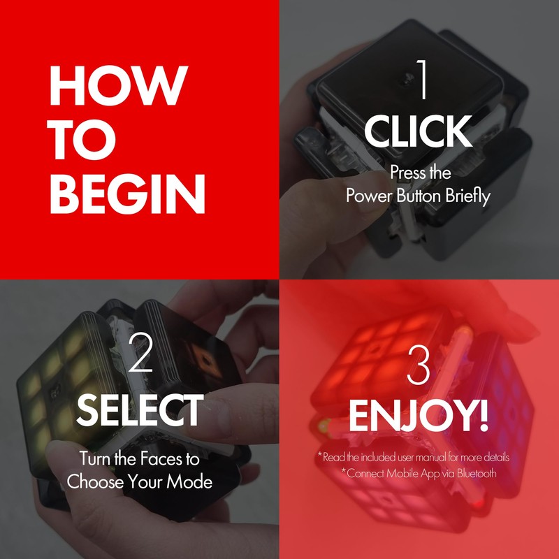 eX-Mars TokTok Cube, One Cube, Endless Fun - Learn Cubing