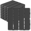 Goovilla Plastic Interlocking Deck Tiles, 9 Pack , 12"x12" Waterproof