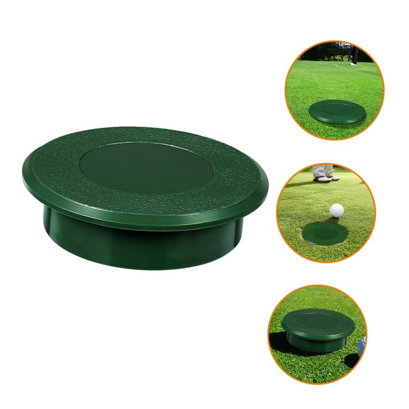 Mikinona Golf Cup Cover Durable Plastic Putting Hole Cover for