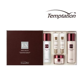 Temptation 한국화장품 템테이션 링클 케어 EX 기초세트 Korean Cosmetics Temptation Wrinkle Care EX Basic Set