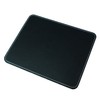 LogiLink ID0150 Mauspad im Lederdesign mit Rutschfester Gummi-Unterseite schwarz