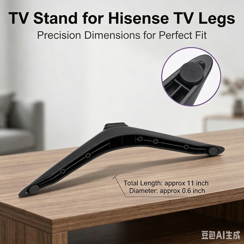 TV Stand Base Replacement for Hisense 40-65 Inch Smart TV,
