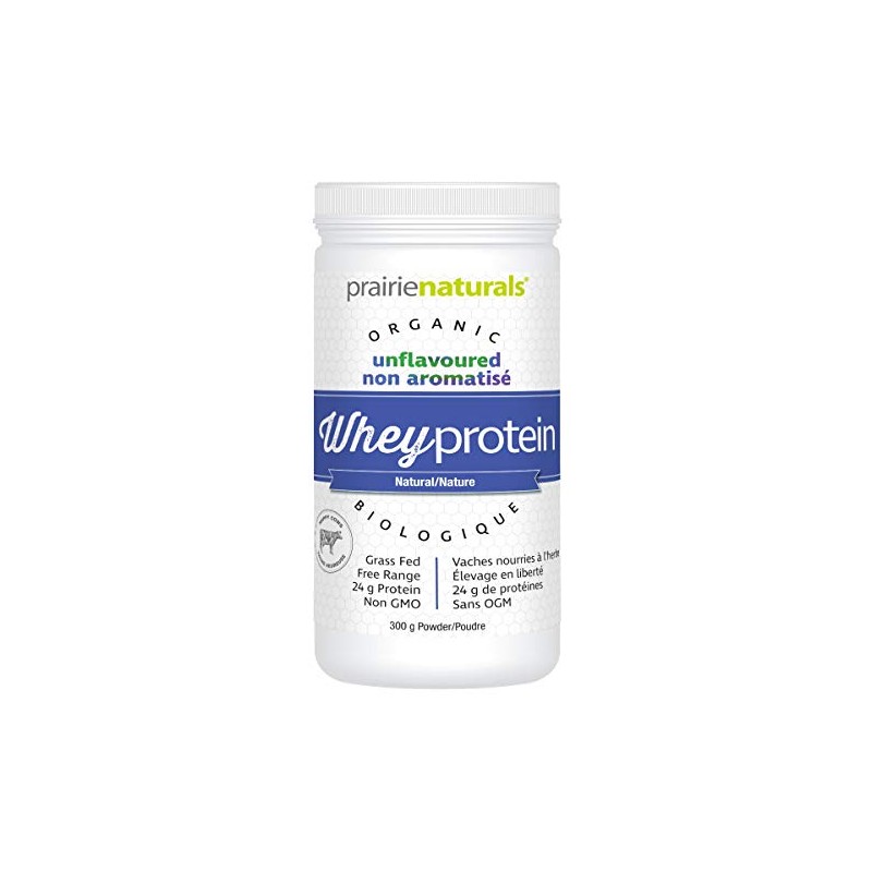 Prairie Naturals Organic Whey Protein, Natural, 300g