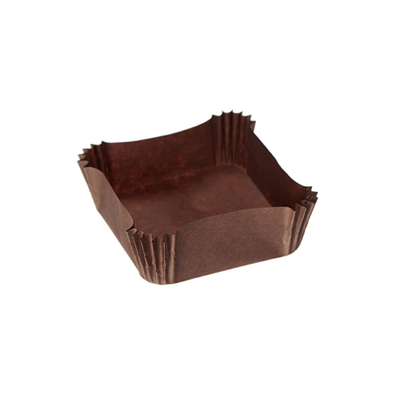 Decora 800 Pieces Big Square Baking Cup, 60 x 60