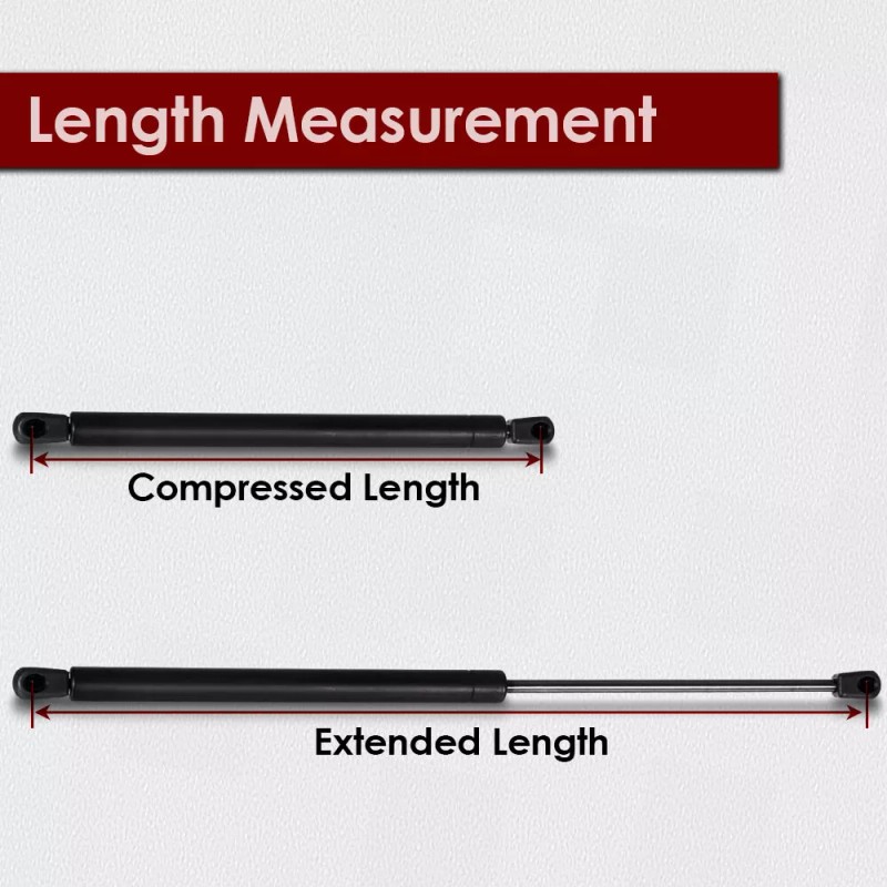 Unbranded 2 Pcs Rear Trunk Lift Supports Struts Fits Mercury