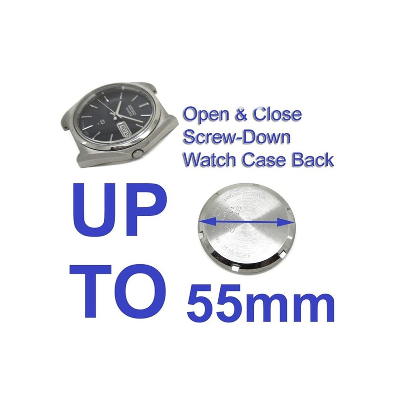 WatchToolz Watch Repair Tool Kit Leather For Invicta Watchband Adjustment