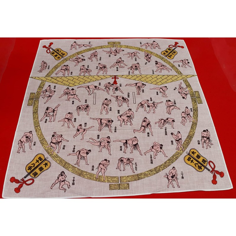 Made in Japan Sumo Bandana (Illustration of the 48 Techniques