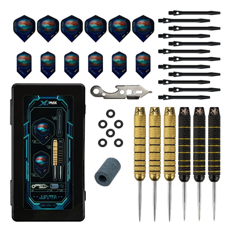 KOTO darts XQ Max Jupiter, Steel Tip Darts, Darts Set,