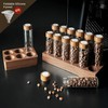 SanSLicoo Single Dose Coffee Bean Storage Tubes with Exhaust Valve,