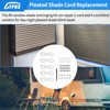 RV Pleated Shade Repair Kit, for Camper Replacement Blinds Pleated