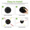 AIMALL 10PCS Household 9-Shaped Lawn Mower Blade - Flexible Plastic