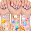 75Pcs Squishy Temporary Tattoos, Squishy Stickers for Party Decorations