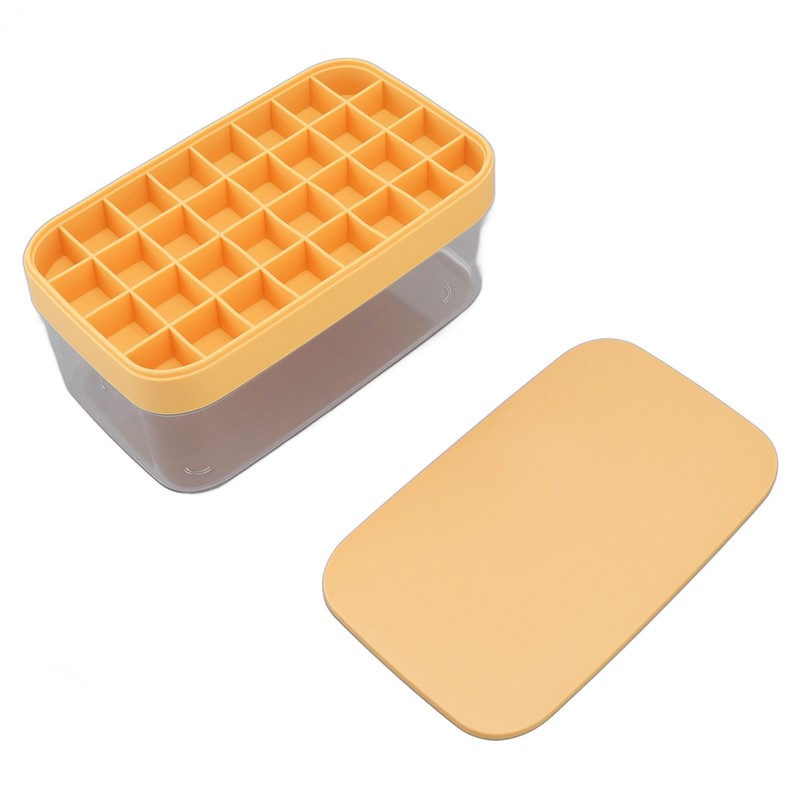 Ice Cubes Mold Silicone Easy Release 32 Grids Ice Tray