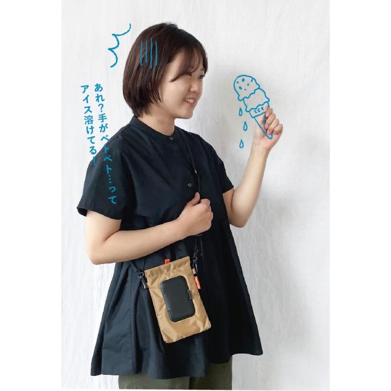 Deco Corporation TRIP LABO Wet Tissue Sacoche KH Size: Approx.