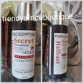 SDGL Purec EGYPTIAN secret ORGANIC face & Body Lotion, Serum & Soap. 14days Spf 20